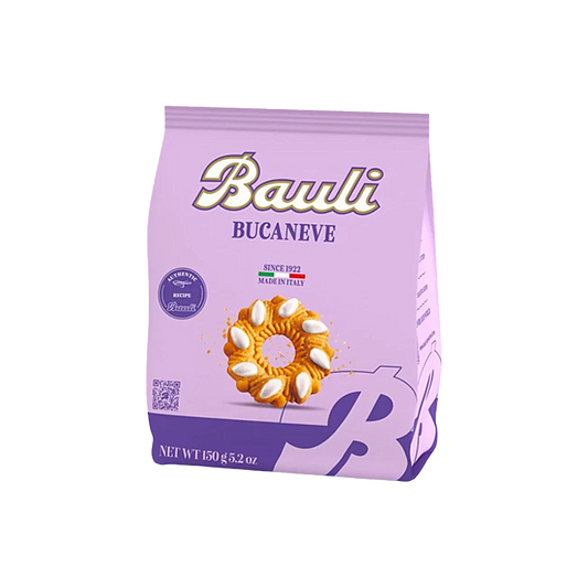 Italy - Bauli Frollini Bucaneve Shortbread European Cookies (150g)