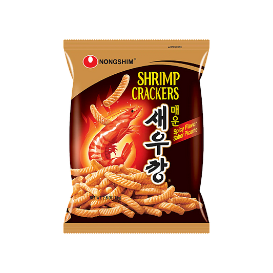 Korea - Nongshim Shrimp Crackers Spicy Flavour (75g)