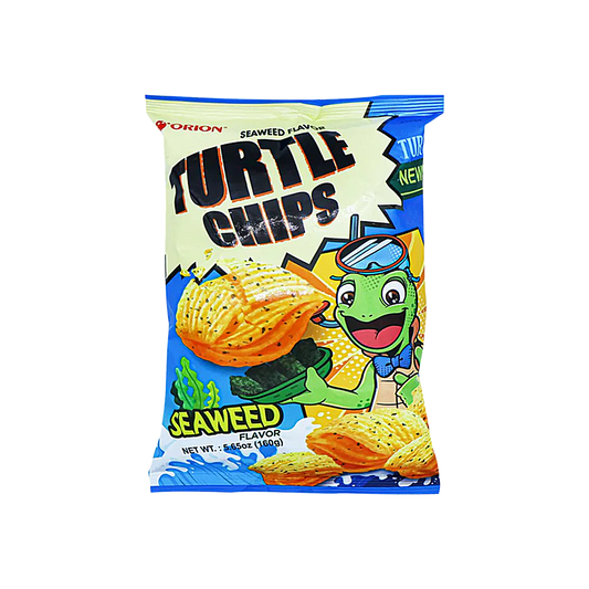 Korea - Turtle Chips Seaweed Flavour Snack (80g)