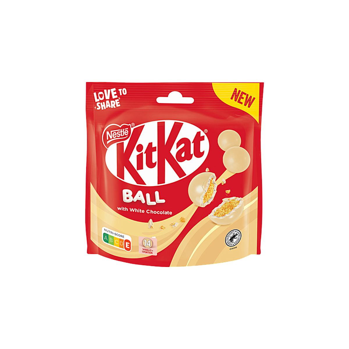 Portugal - Kit Kat Ball with White Chocolate New Edition (140g)