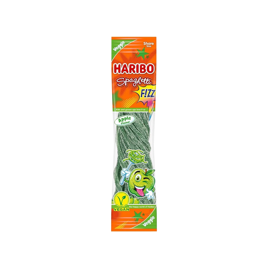 Spain - Haribo Spaghetti Apple Flavour Candy (200g)