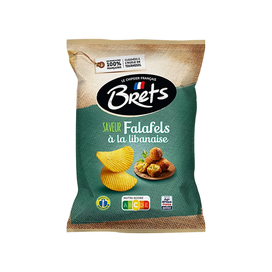 France - Brets Lebanese Style Falafels Flavour Chips (125g)