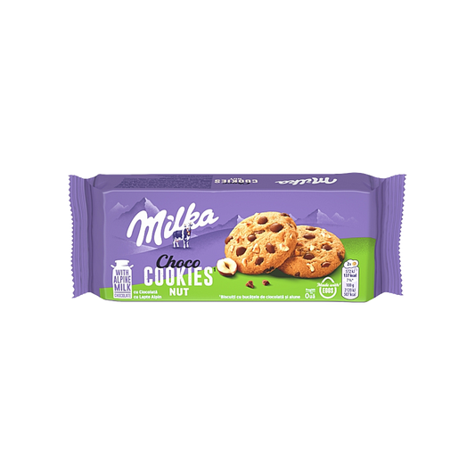 Poland - Milka Chocolate Cookies with Nuts Snack (135g)