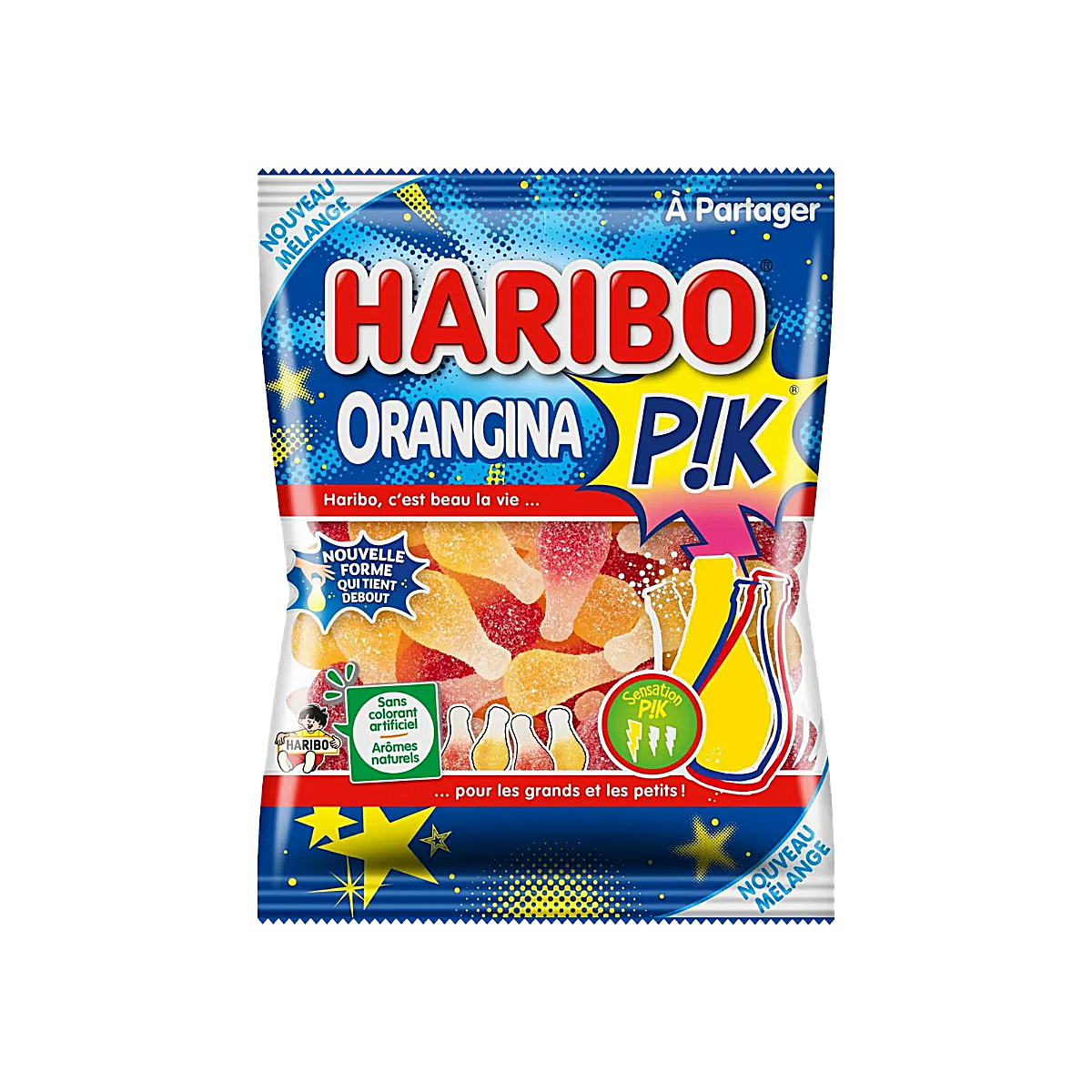 France - Haribo Orangina Pik Sour Candy (120g)