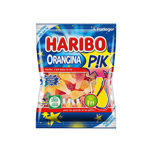 France - Haribo Orangina Pik Sour Candy (120g)
