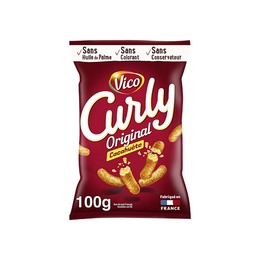 France - Vico Curly Original Cacahuete Snack (100g)