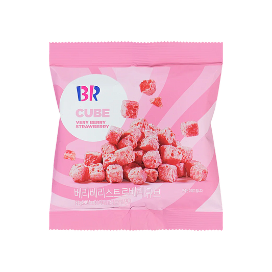 Korea - Baskin Robbins Very Berry Strawberry Cube Candy (52g)