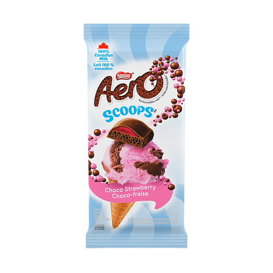 Canada - Aero Chocolate Strawberry Scoops