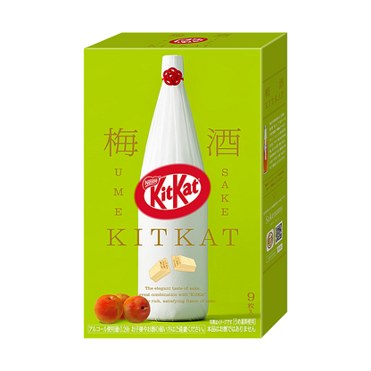 Japan - Kit Kat Ume Sake | 9 minis