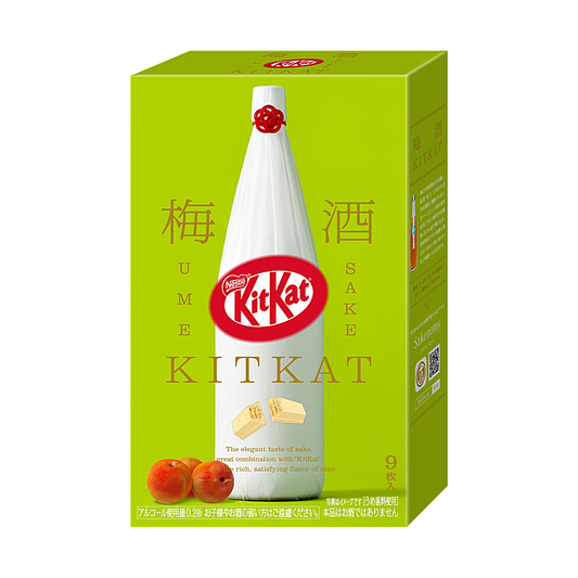 Japon - Kit Kat Ume Sake | 9 minis