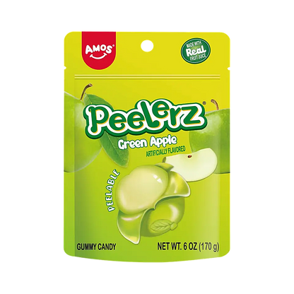 USA - Amos Peelerz Gummy Green Apple (TikTok Candy) (170g)