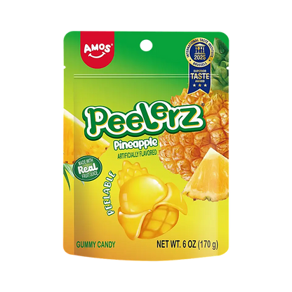 USA – Amos Peelerz Gummy Pineapple (TikTok Candy) (170g)