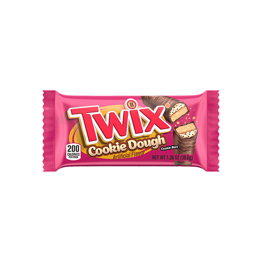 USA - Twix Cookie Dough Chocolate Bar (39g)