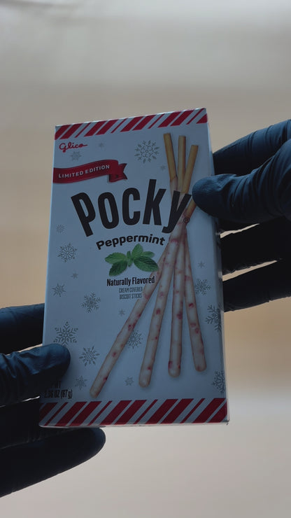 USA - Glico Pocky Peppermint Cream Covered Biscuit Sticks