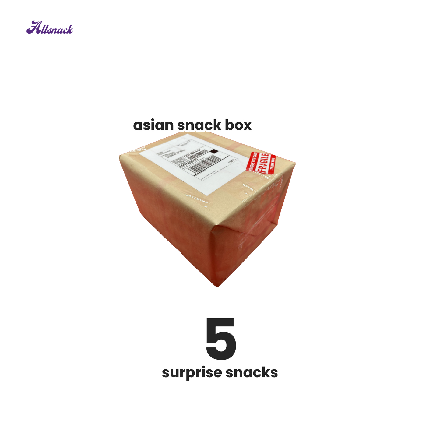 Asian Snack Box | 5 Exotic Snacks