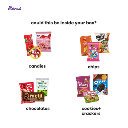 Asian Snack Box | 5 Exotic Snacks